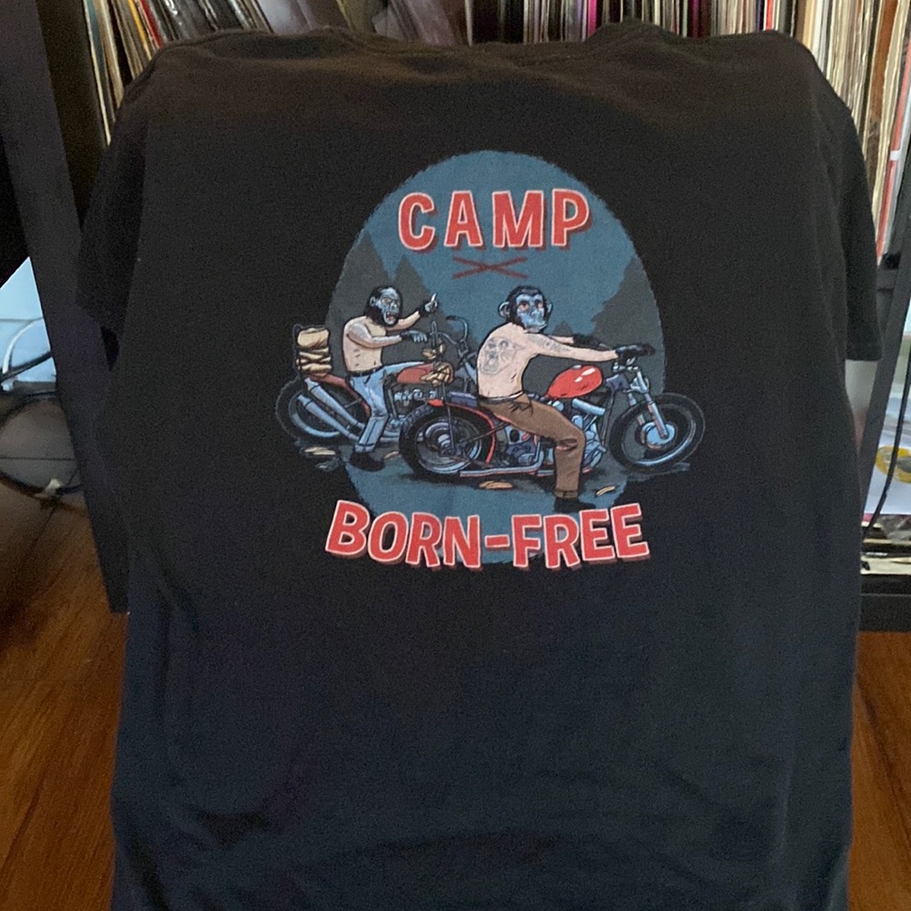 Used loser machine tee .front and back print